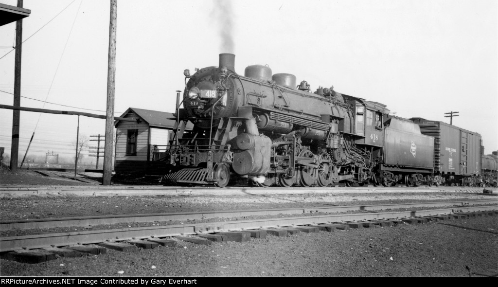 MILW 2-8-2 #418 - Milwaukee Road